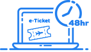 Receive your e-ticket
