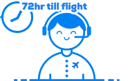 Reconfirm flights with chosen airlines